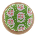 Green Wood Sewing Needle Pin Cushion For DIY Sewing Craft