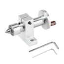 Adjustable Double Bearing Live Center Metal Revolving with 2pcs Wrenches A