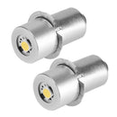 2Pcs 1W P13.5S Led Flashlight Bulb, 100-110Lm 2700-7000K Replacement Bulb T B6G3