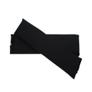 2x Arm Rest Cover Computer Chair Armrest Cover with Zipper Office Black