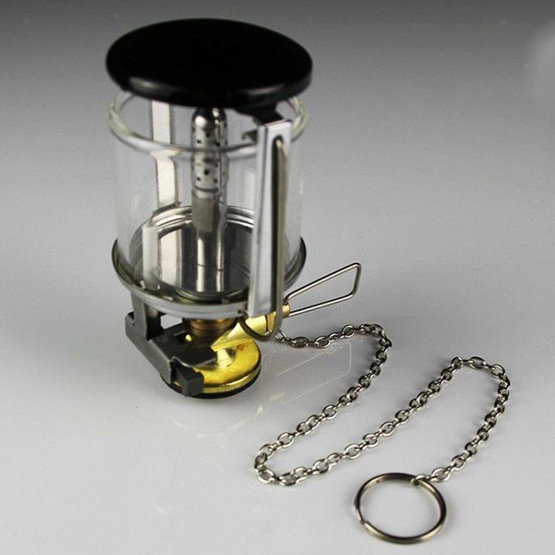 Gas Lantern Hiking Fuel Lamp Warm Picnic Compact Backpacking Heater Gear