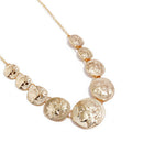 Retro Women Ethnic Gypsy Bohemian Tribal Boho Coin Statement Necklace Pendant3C