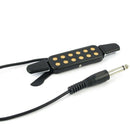 Black Classic Acoustic Guitar Pickup Transducer Amplifier Soundhole Pickup vcx