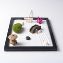 Garden Kit Of Relax Sand Stone Tray Statue Meditation Ornament