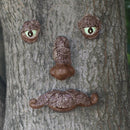 Old Man Whimsical Tree Statues Hugger Outdoor Garden Art Peeker Sculptures Decor
