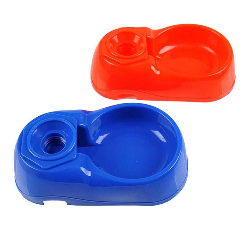 Automatic Pet Dog Cat Water Drink Bottle Feeder Food Bowl Dish Dispenser New