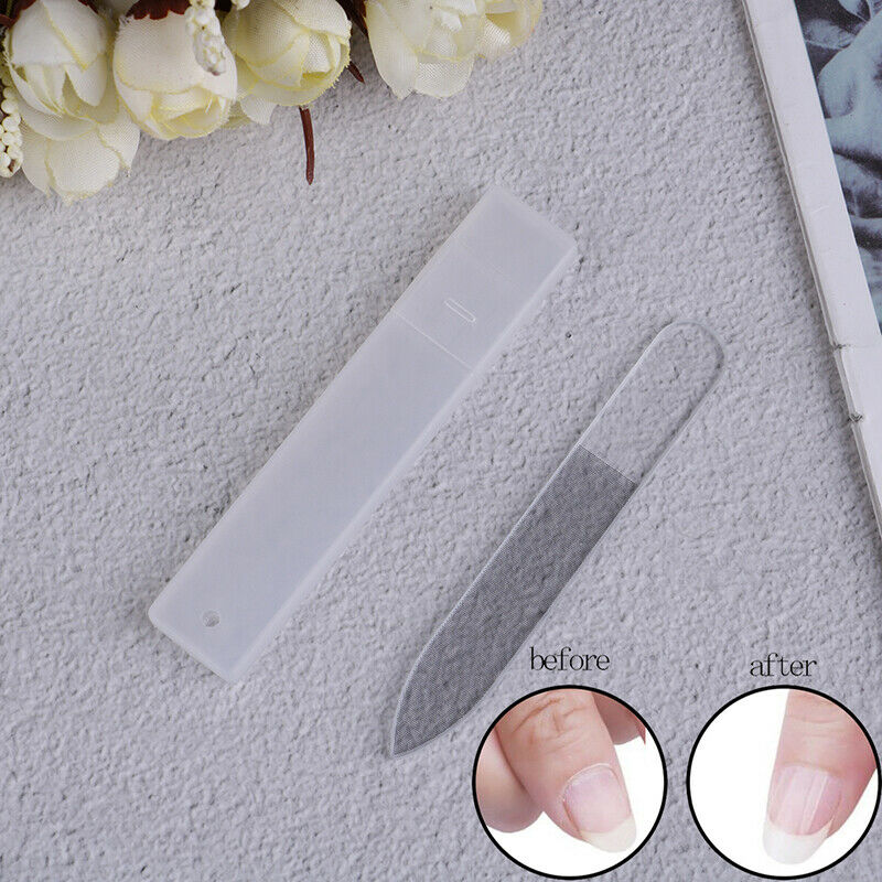 Nail File Tool Nano Glass Buffer Sanding Polish Grind Nail Art Manicure Devic Hn