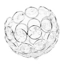 2x Crystal Bling Candle Holder for Wedding Party Dining Table DIY Decoration