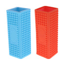 2pc Pet Dog Cat Hair Shedding Remover Grooming Massage Comb Silicone Brush