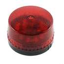 AC 220V Industrial LED Flash Strobe Light Accident Warning Lamp Red LTE-506