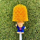 Donald Trump Toilet Brush Bowl Gag Gift Hand Made For Black Friday Home Gif