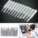 12pcs Soldering Iron Tips 900M-T For Hakko 936/937/928 Soldering Station T E3A4