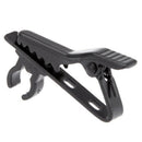 4 x miniphone lapel tie clip for Lapel Lavalier Mic (Black) P9F6