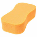 Auto Car Windshield Soft Perforated Yellow Wash Sponge Pad