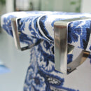 4 x Stainless Steel Tablecloth Table Cover Clips Holder Clamps Self Adjusting OZ