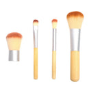 Mixdair 4Pcs Professional Makeup Brushes Set Powder Foundation Eyeshadow Bl