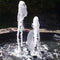 2pcs DN25 Stainless Steel Pond Spring Bubbling Fountain Nozzle Spray Head New