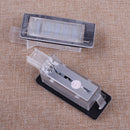 2 LED License Number Plate Lights Bulbs fit for Renault Espace MK4 Scenic Laguna