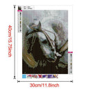 5D DIY Full Drill Square Diamond Painting Animals Cross Stitch Kits (C051)