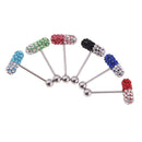 6pcs Women Men Rock Personality Tongue Ring  Jewelry