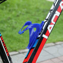 650ml Outdoor Cycling Bicycle Water Bottle w/ Kettle Holder (Blue + Blue)