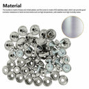 62 X Stainless Steel Fastener Snap Press Stud Cap Button Boat kit Canvas H4S1