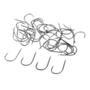 40pcs Extra Strong Barbed Fishing Hooks Sharpened Hooks Sport Circle Hooks