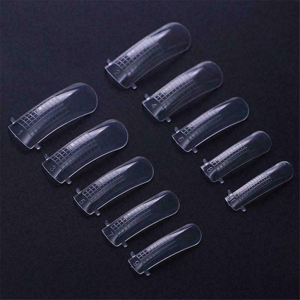 Poly Gel Nails Builder Extension Tips Clear UV Brush Gel Mold Tips PolyGel L8I5