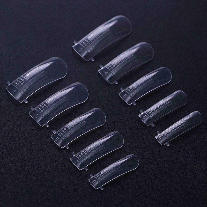 Poly Gel Nails Builder Extension Tips Clear UV Brush Gel Mold Tips PolyGel L8I5