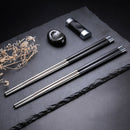 Stainless Steel High Grade Useful Chopsticks Metal Chinese Chop Sticks New Hot