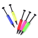 Portable Plastic balloon swim ring Inflatable Ball Hand Air Pump random color  Z