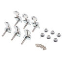 3 Pairs Semiclosed Guitar String Tuning Pegs Tuners Machine Heads 3L + 3R