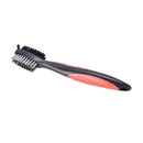 RED Groove Cleaning Brush Double-Side With Keychain Golf Ball Club Cue C ISP