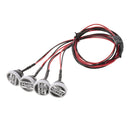 8 LED Light Kit White for 1/10  Hsp Redcat Rc4wd Axial scx10 D90 Hpi