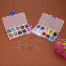 600pcs 20 Colors Gourd Shape Safety Pins Metal Clips Knitting Stitch Marker