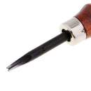 3 Sizes Leather Skiving Craft Groover DIY Edge Beveler Set with Wood Handle