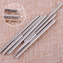 6pcs Split Head Mandrel Handle Holding Abrasive Sandpaper Clips Shank Tool 3Size
