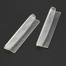 8x Clear Car Door Edge Scratch Guard Moulding Trim DIY Protector Strip