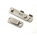Stainless Steel Home Safety Gate Door Bolt Latch Slide Lock 20x50x70mm JR