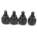 10 New PC Computer Case Kit Metal Alloy Black Thumbscrews Thread 5mm 9*14mm