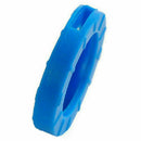 New Silicone Key Cap Covers Hollow Topper Keyring With Bly Braille Mutli-co X2E5
