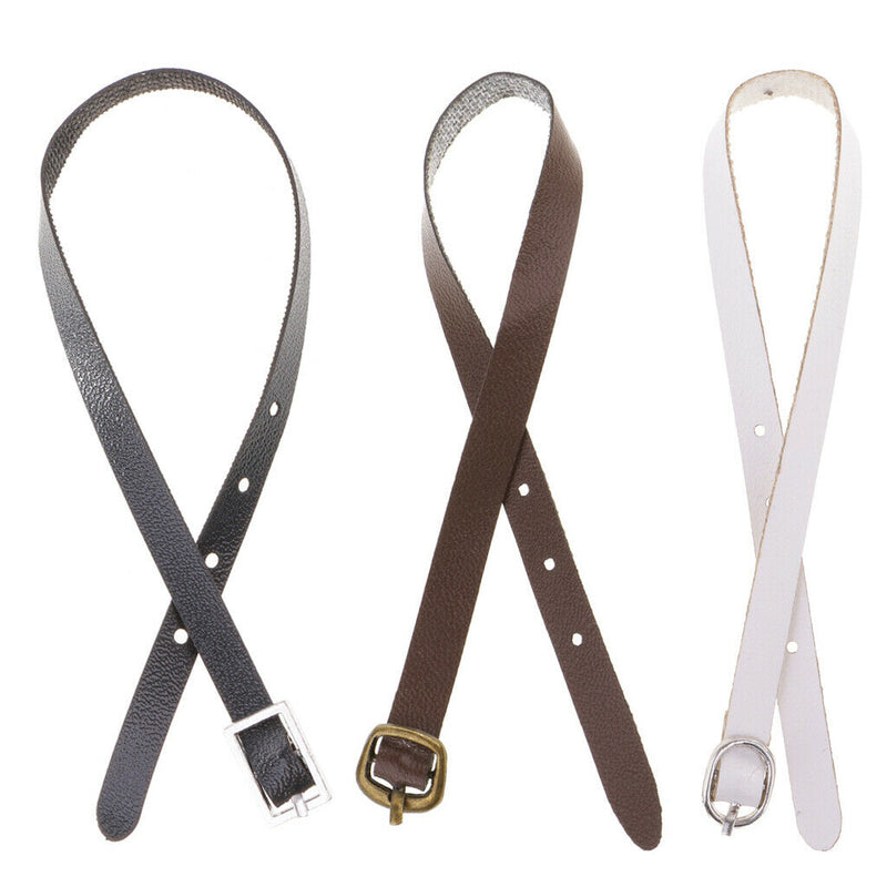 1/6 PU Leather Belt for 12inch Male Action Figures Accessories Black