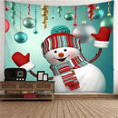 Wall Hanging Tapestry Table Cloth Beach Towel Sofa Towel Xmas Decor C