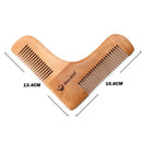 Bluezoo Beard Shaper Beard Shaping Styling Template Beard Comb Men Shaving
