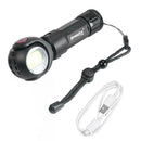 Skywolfeye T199 T6+COB 7 Modes LED Waterproof Flashlight Torch with Magnet
