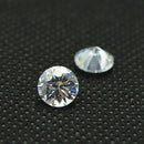 1000pcs AAA 1mm Round Loose Clear Cubic Zirconia Stone Jewellery Ring Pendants