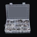 60Pcs Stainless Steel Hose Pipe Hoop Strong Hose Clamps Wire Assorted Kit  MZO
