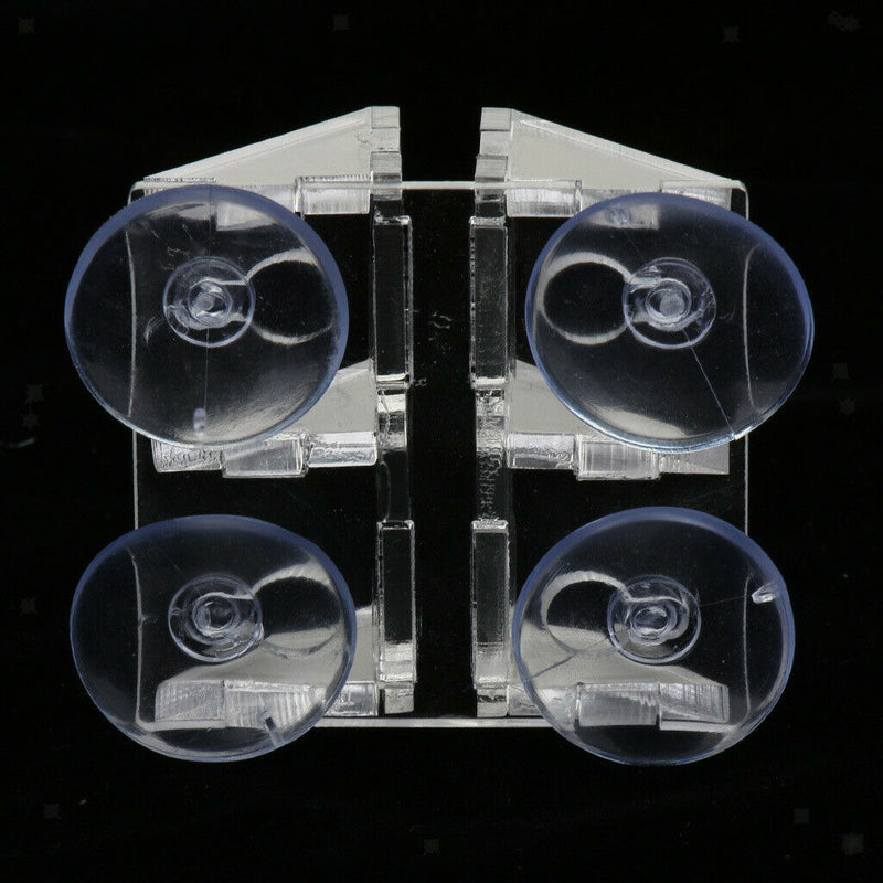 2pcs Aqua Fish Breeding Tank Dividers Suction Separator Fish Sheet Holder