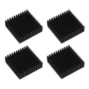 40x40x10mm Black Radiator Aluminum Heatsink Extruded Profile Heat Dissipati