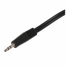 3.5mm stereo adapter headphone jack to 2 RCA jack adapter audio cable, 3.5m